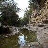 Canyon Wall at Creek 04