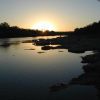 River Rocks Sunrise